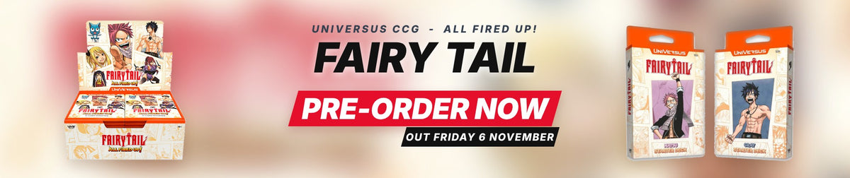 UniVersus Fairy Tail All Fired Up - pre-order now - out Friday 6 November