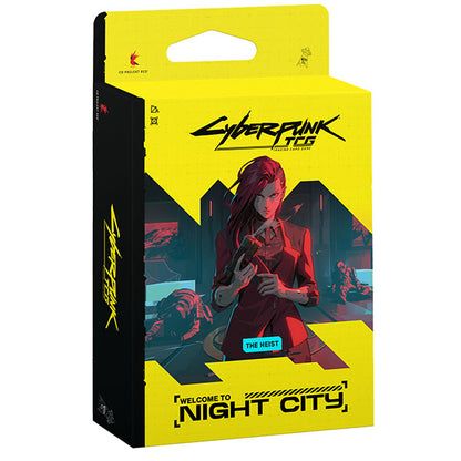 Cyberpunk TCG - Welcome to Night City Starter Deck Display – The Heist