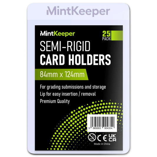 MintKeeper - Semi-Rigid Card Holders - 25pk