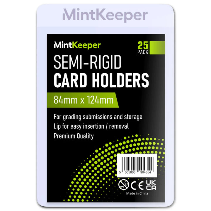 MintKeeper - Semi-Rigid Card Holders - 25pk