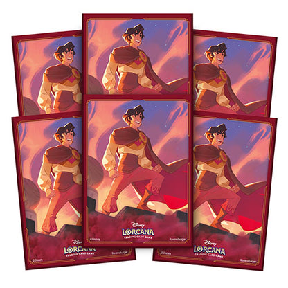 Disney Lorcana TCG - Card Sleeves 65pk - Aladdin