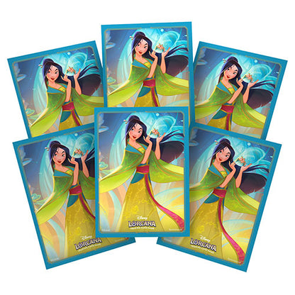 Disney Lorcana TCG - Card Sleeves 65pk - Mulan