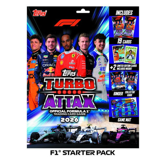 Turbo Attax Formula 1 2026 - Starter Pack