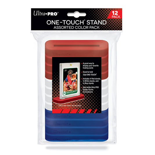 Ultra Pro - One-Touch Stands Assorted Colours - 35pt 12pk