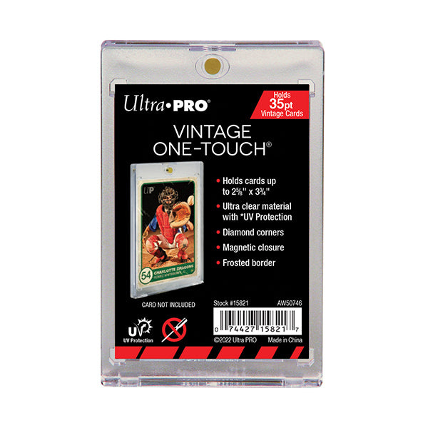 Ultra Pro - Vintage Card UV One-Touch Magnetic Holder - 35pt