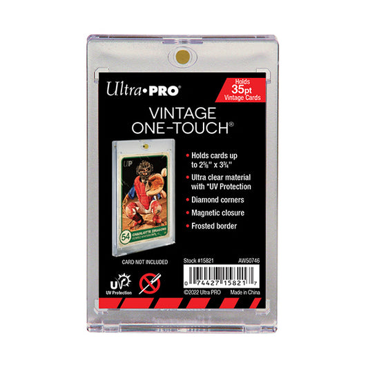 Ultra Pro - Vintage Card UV One-Touch Magnetic Holder - 35pt