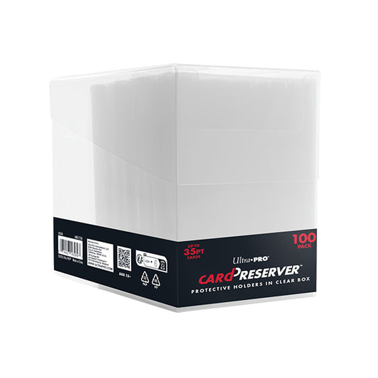 Ultra Pro - Card Preservers in Clear Box - 100pk