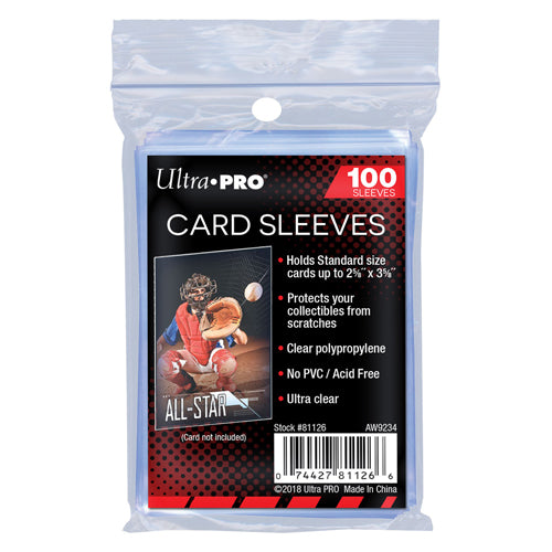 Ultra Pro - Standard Soft Sleeves - 100pk