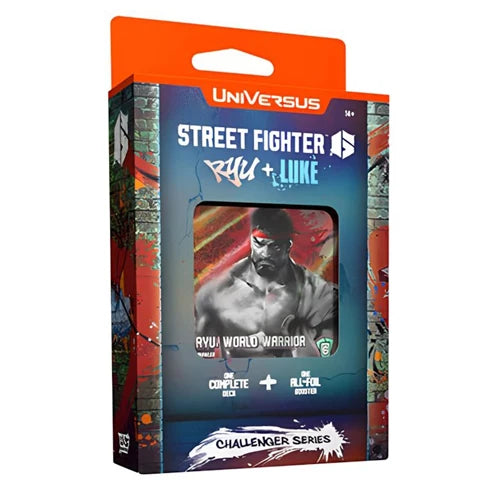 Universus CCG - Street Fighter 6 - Challenger Series Deck - Ryu + Luke