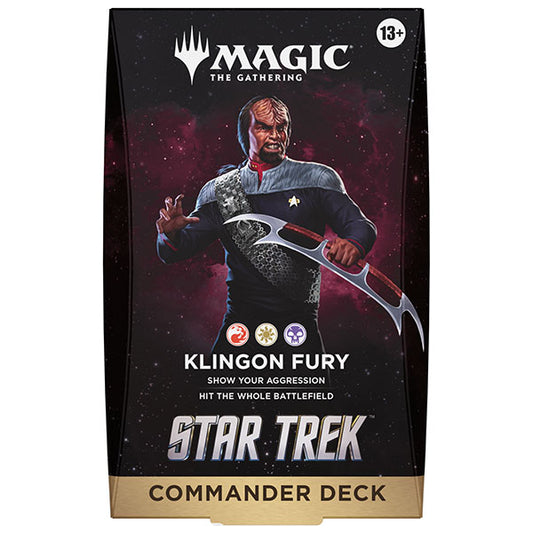 Magic: The Gathering - Star Trek Commander Deck - Klingon Fury