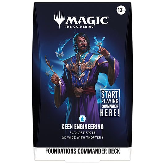 Magic: The Gathering - Reality Fracture Foundations Starter Commander Deck: KEEN ENGINEERING