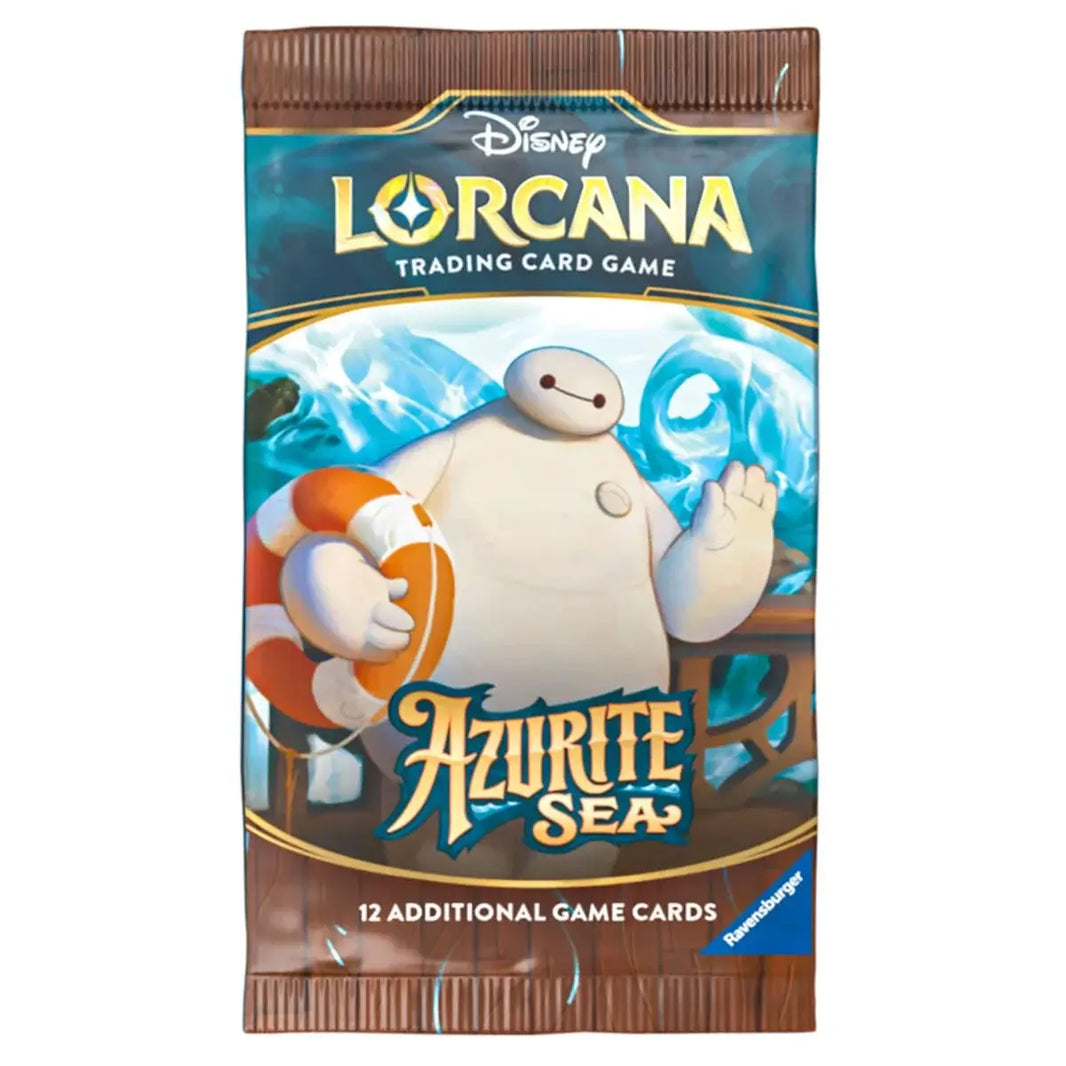 Disney Lorcana Azurite Sea Booster Pack - image 2