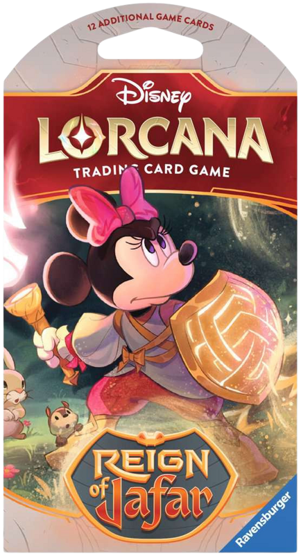 Disney Lorcana Reign of Jafar Sleeved Booster Pack